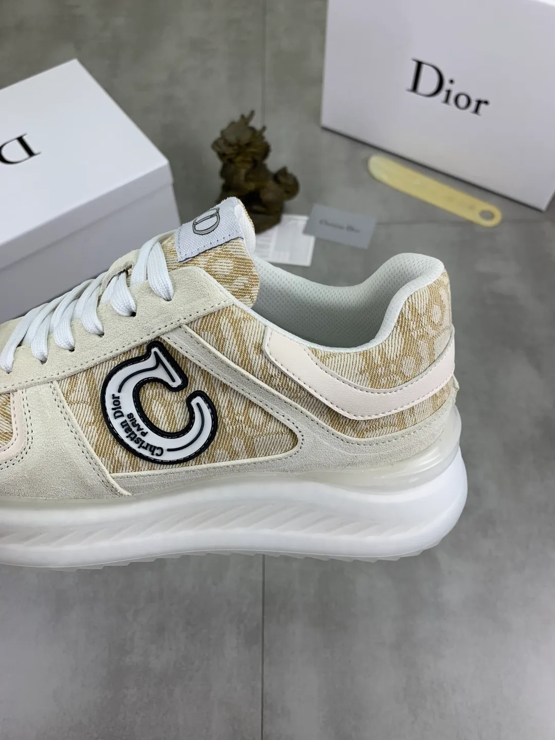Men's Men's Shoes💰P440💰[New Style]🆘[Dior] 2025 Dior Original Lace-up Low-top Men's Shoes Classic casual shoes 🔥This model is the official classic model, with high quality and made by famous original designers. It is made of high-quality cowhide with original materials➕comfortable and breathable mesh lining➕pigskin insole. The perfect last shape and generous and fashionable design have attracted many consumers and are suitable for drivers to drive🚗. What you want is the highest quality in the market. Color: multi-color. Code number: 38--44 (45 customized)